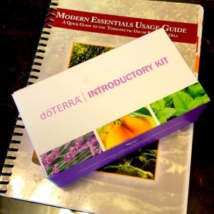 Doterra oil introductory kit with essential oils guide